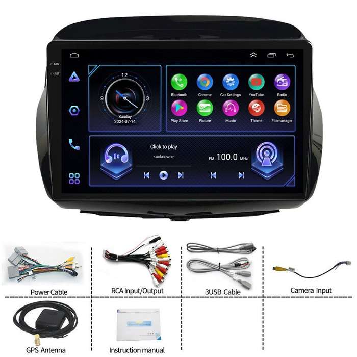 For Honda FRV FR-V 2004-2009 DAB+ Android Auto Radio GPS Navigation CarPlay USB