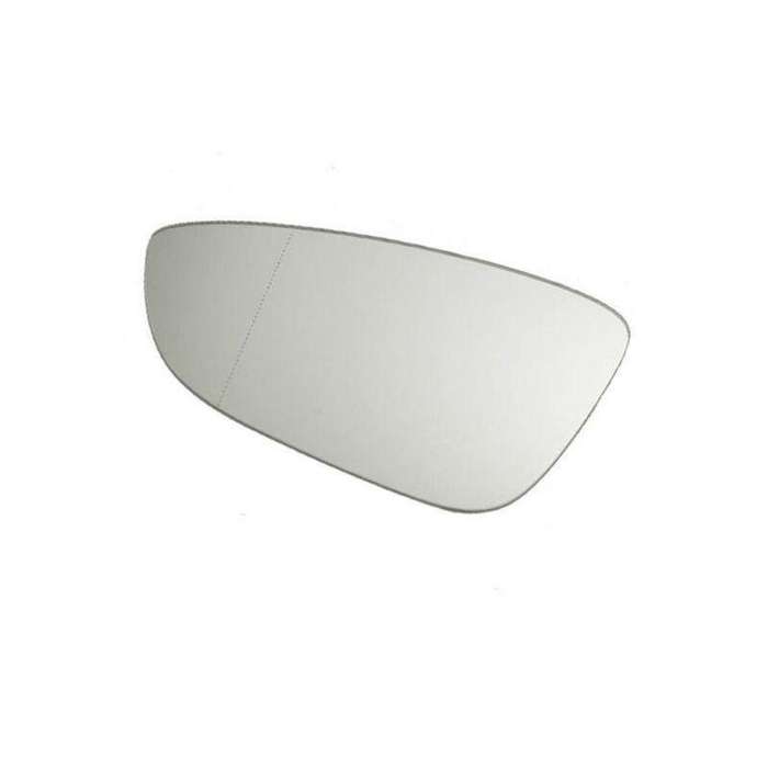 Mirror Glass w/ Backing Plate For VW PASSAT B7 2011-2015 Pair