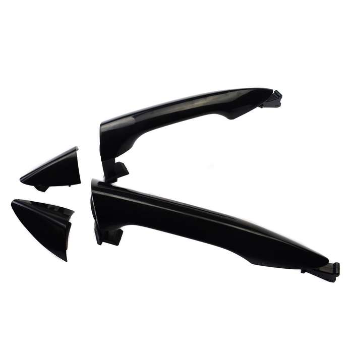 2PCS Rear Left &amp; Right Outer Exterior Door Handles For Hyundai Elantra 2011-2016