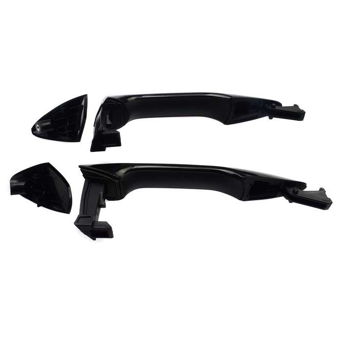 2PCS Rear Left &amp; Right Outer Exterior Door Handles For Hyundai Elantra 2011-2016