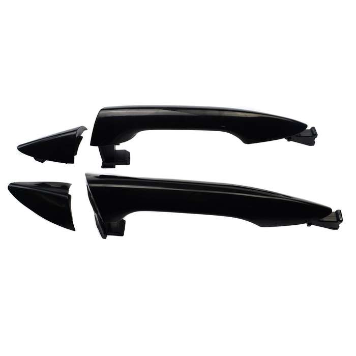 2PCS Rear Left &amp; Right Outer Exterior Door Handles For Hyundai Elantra 2011-2016