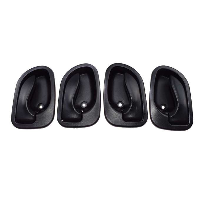 8262022001 Inside door handle Black Front Rear left Right 4Pc For HYUNDAI Accent
