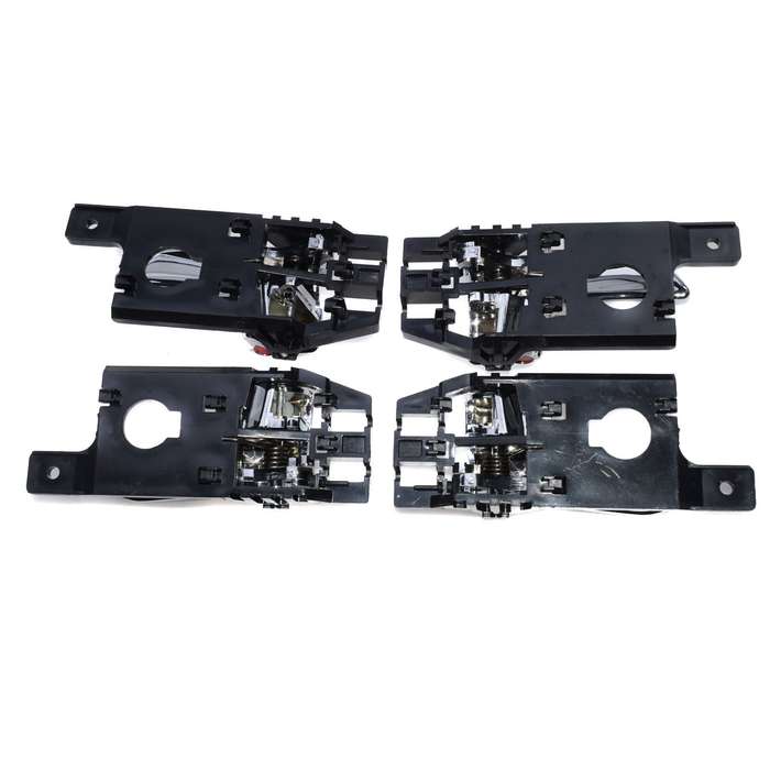 4Pcs Interior Door Handles Chrome Left &amp; Right Side For Kia Sportage 2005-2010