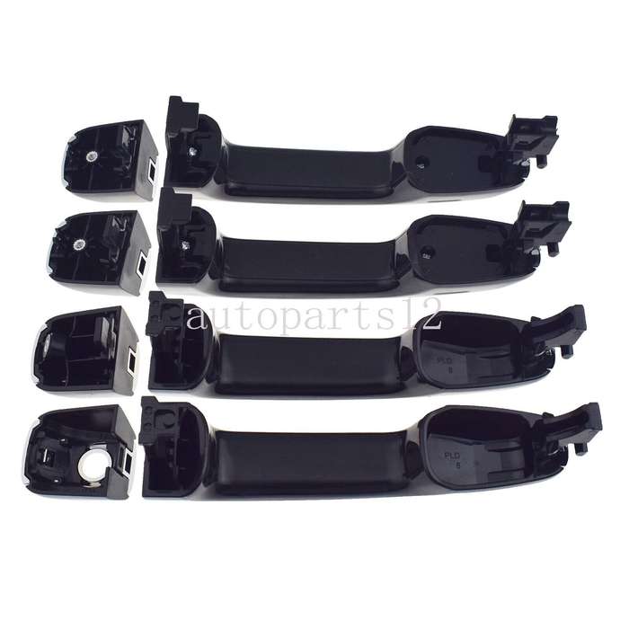 Set of 4 Exterior Door Handles Chrome FL FR RL RR For Lexus GX460 2010-2021