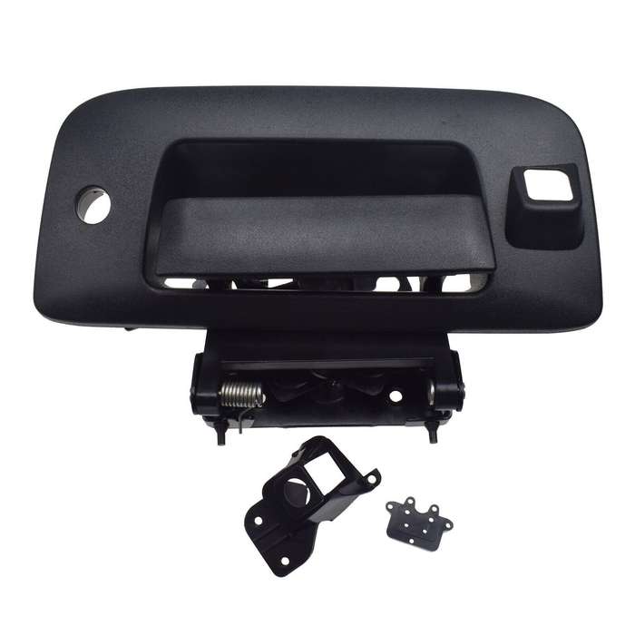 For Chevrolet Silverado GMC Tailgate Handle Handle Cover Bezel w/ Camera Hole