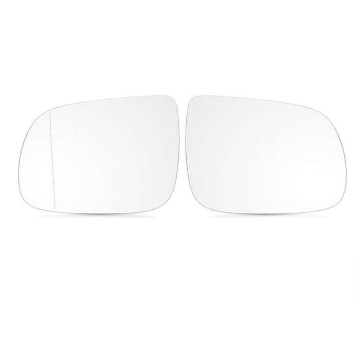 Exterior Heated Mirror Glass With Backing For Audi Q5 2009-2017 Pair