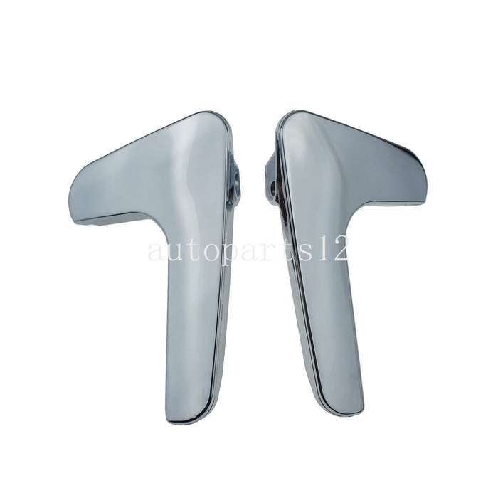 Chrome Interior Door Handles Left &amp; Right For Seat Cordoba Ibiza II 1999-2002