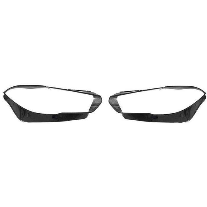 For 2019 2020 2021 BMW X5 X6 Headlight Clear Lens Left Right Cover