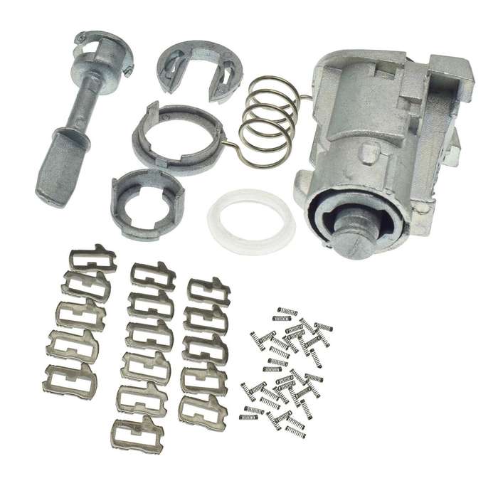Left Side Door Lock Cylinder Repair Kit 604837167 For VW Golf Jetta 1997-2005