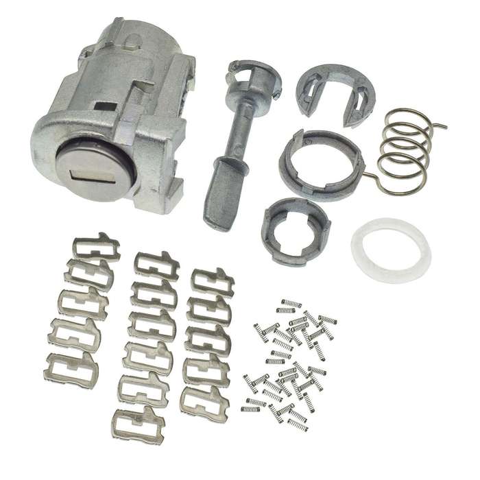 Left Side Door Lock Cylinder Repair Kit 604837167 For VW Golf Jetta 1997-2005