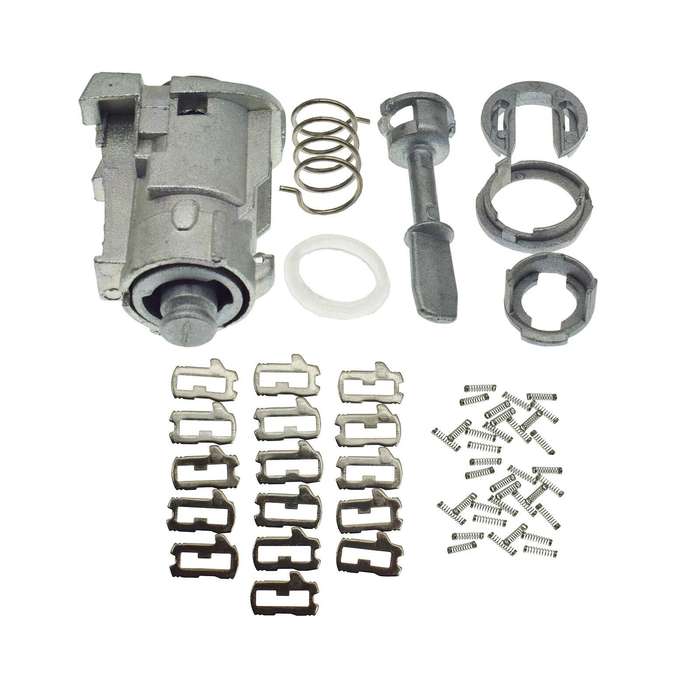Left Side Door Lock Cylinder Repair Kit 604837167 For VW Golf Jetta 1997-2005