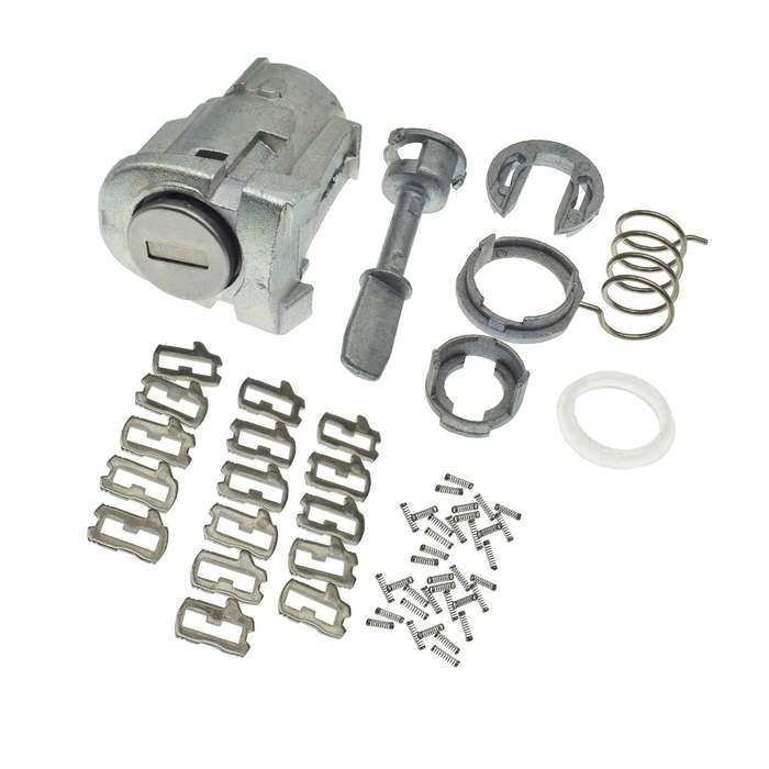 Left Side Door Lock Cylinder Repair Kit 604837167 For VW Golf Jetta 1997-2005