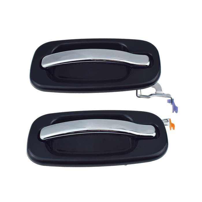 Rear Left &amp; Right Exterior Door Handle For Chevy Silverado GMC Sierra Cadillac