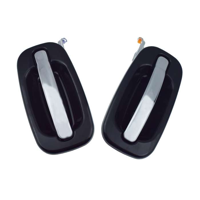 Rear Left &amp; Right Exterior Door Handle For Chevy Silverado GMC Sierra Cadillac