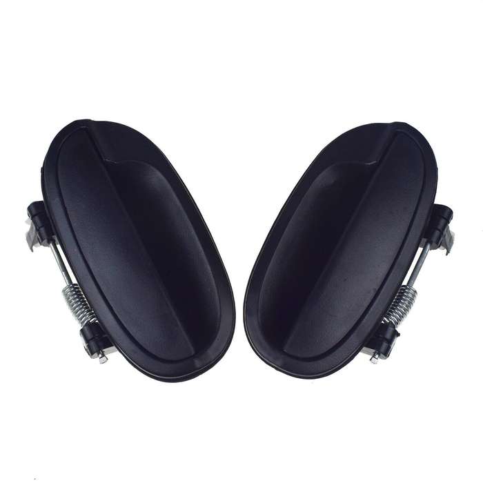 Rear Left &amp; Right Exterior Door Handles Pair For Daewoo Matiz Chevy Spark 06-09