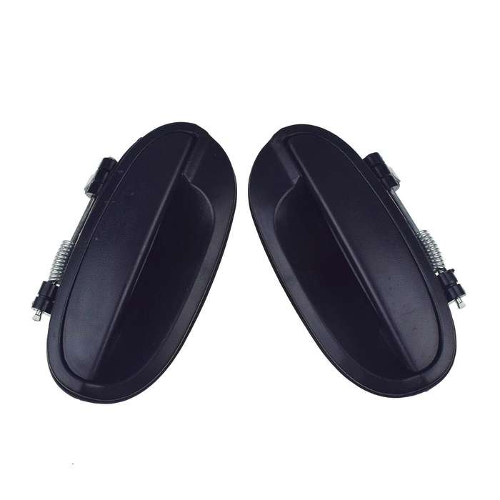 Rear Left &amp; Right Exterior Door Handles Pair For Daewoo Matiz Chevy Spark 06-09