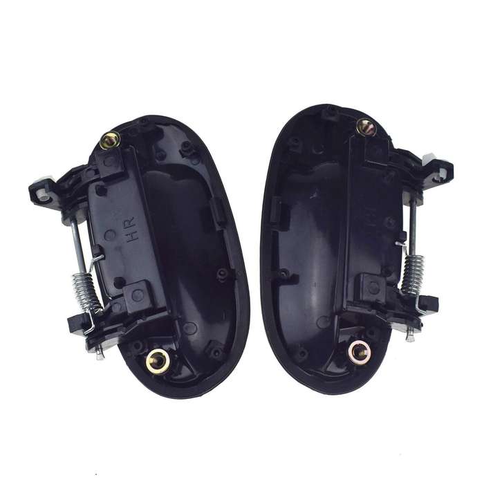 Rear Left &amp; Right Exterior Door Handles Pair For Daewoo Matiz Chevy Spark 06-09