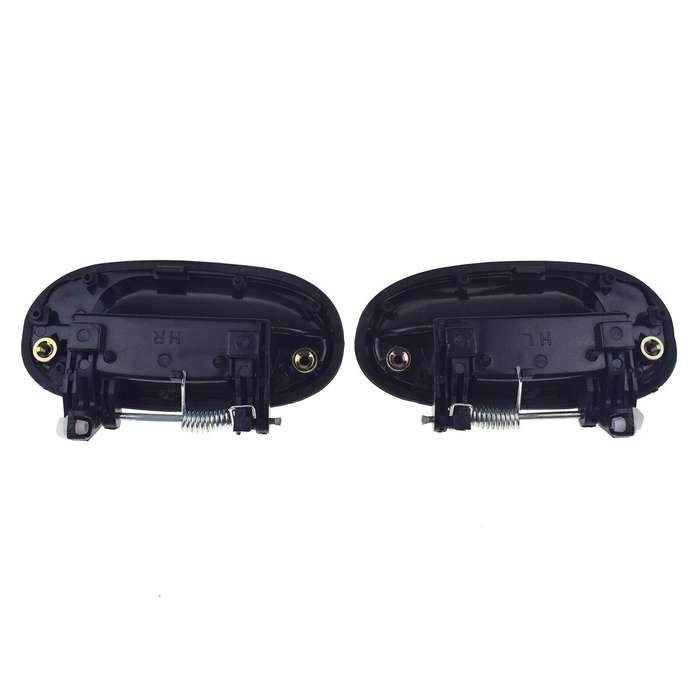 Rear Left &amp; Right Exterior Door Handles Pair For Daewoo Matiz Chevy Spark 06-09