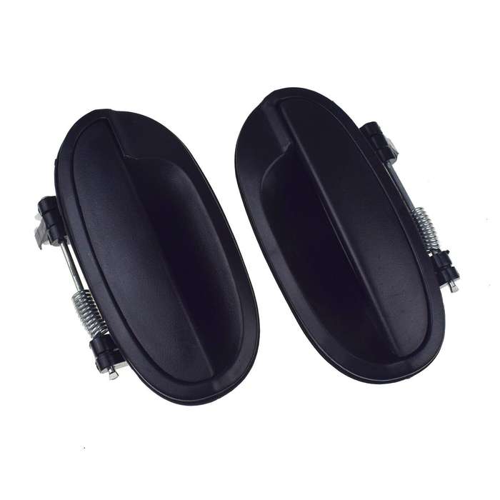 Rear Left &amp; Right Exterior Door Handles Pair For Daewoo Matiz Chevy Spark 06-09