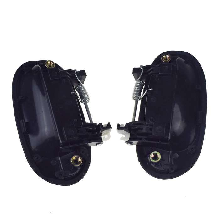 Rear Left &amp; Right Exterior Door Handles Pair For Daewoo Matiz Chevy Spark 06-09