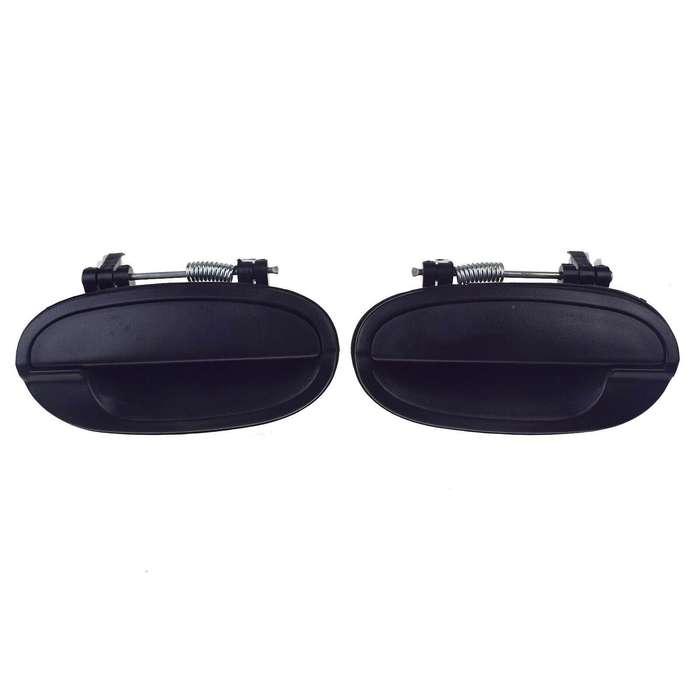 Rear Left &amp; Right Exterior Door Handles Pair For Daewoo Matiz Chevy Spark 06-09