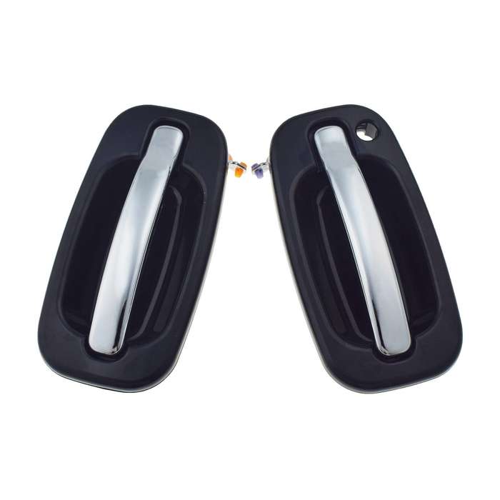 Front Left &amp; Right Exterior Door Handles For Chevy Silverado GMC Sierra Cadillac