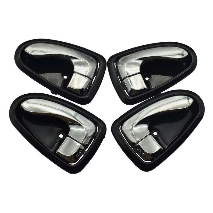 Interior Inner Door Handles Set of 4 FL FR RL RR For Hyundai Accent 2000-2006