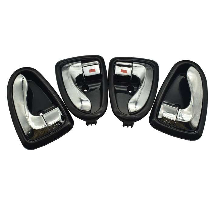 Interior Inner Door Handles Set of 4 FL FR RL RR For Hyundai Accent 2000-2006