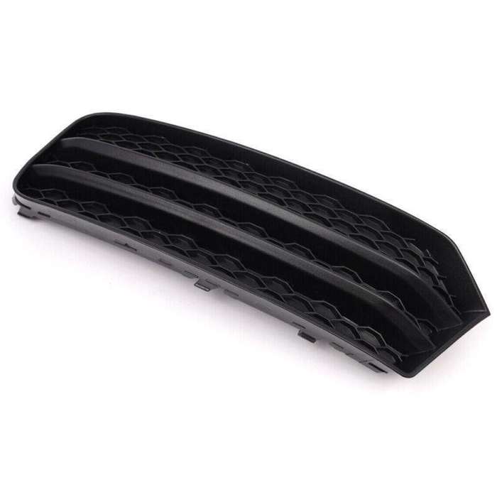 Front Bumper Fog Light Grille Cover For Audi A1 2016-2019 Black Pair