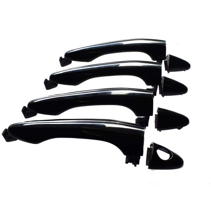 4PCS Chrome Outside Exterior Door Handles FL FR RL RR For Kia Optima 2012-2015