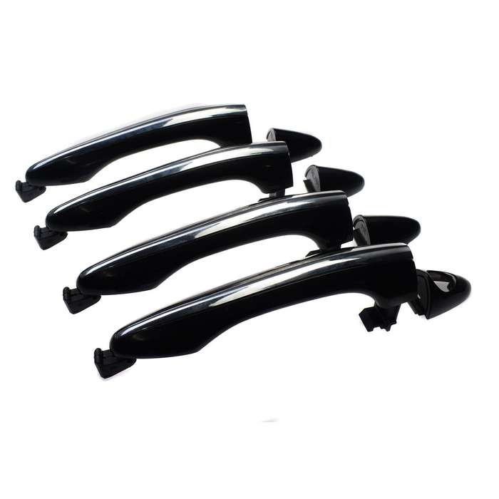 4PCS Chrome Outside Exterior Door Handles FL FR RL RR For Kia Optima 2012-2015