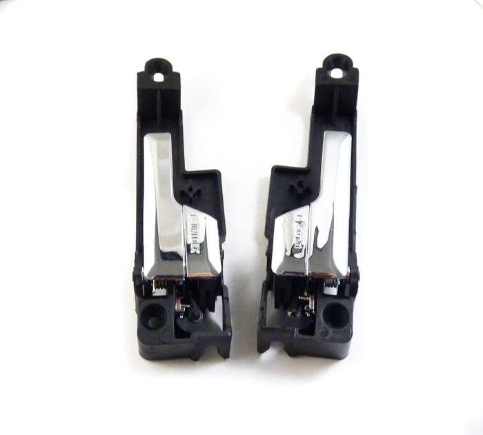 For Ford Fusion Lincoln Inside Interior Chrome Door Handle Pair Front Left Right