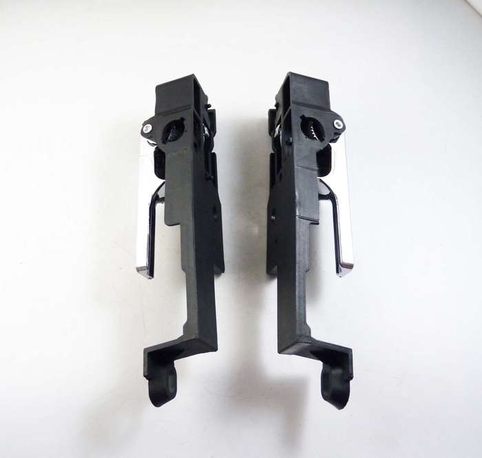 For Ford Fusion Lincoln Inside Interior Chrome Door Handle Pair Front Left Right