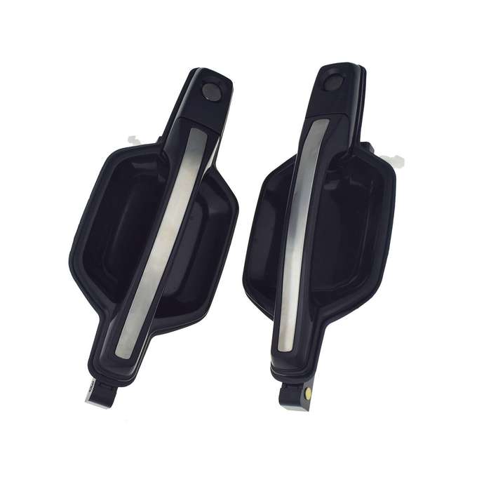 Front Left &amp; Right Exterior Door Handles Pair For Mitsubishi Montero 2001-2006