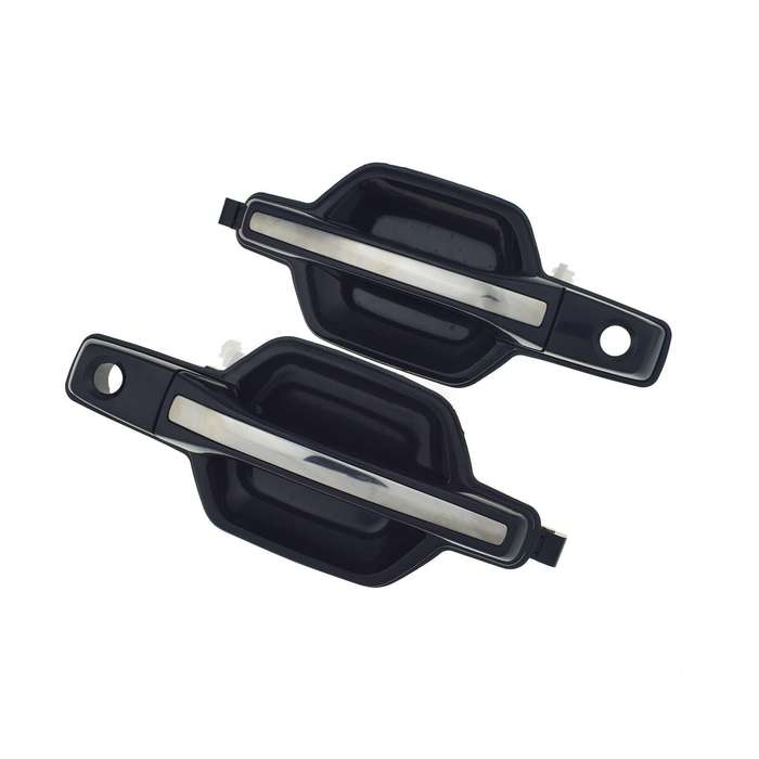 Front Left &amp; Right Exterior Door Handles Pair For Mitsubishi Montero 2001-2006