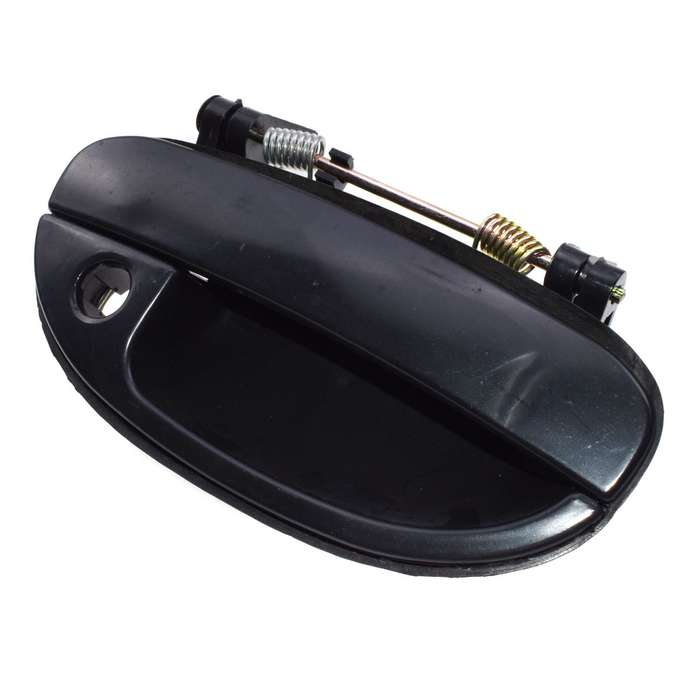 For 99-02 Daewoo Nubira Front Right Exterior Door Handle Smooth Black 96308043