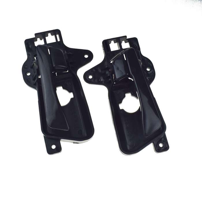 Rear Left &amp; Right Interior Door Handles Black Pair For Hyundai Elantra 2009-2012