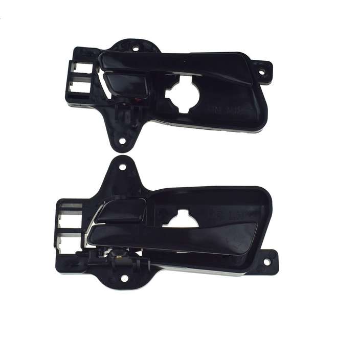 Rear Left &amp; Right Interior Door Handles Black Pair For Hyundai Elantra 2009-2012