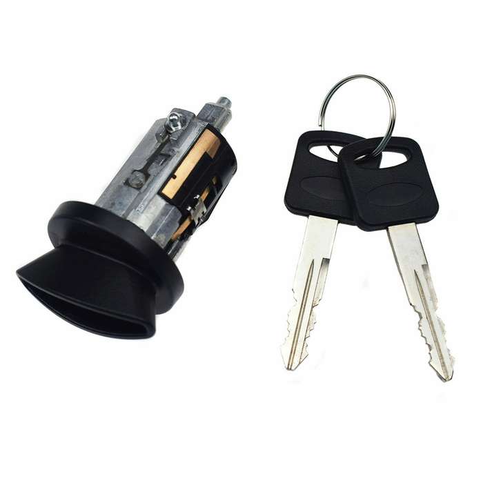For Ford Explorer E-150 Econoline F69Z11582AA Ignition Lock Cylinder &amp; Keys New
