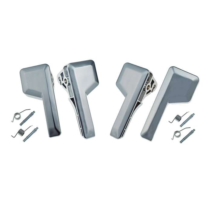 Set of 4 Interior Door Handle Chrome FL FR RL RR For Ford Edge Lincoln MKX 07-14
