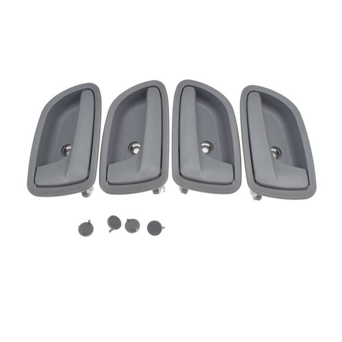 Interior Inside Door Handles Gray Set of 4 FL FR RL RR For 2003-2005 Kia Rio