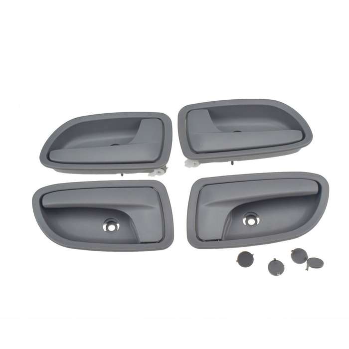Interior Inside Door Handles Gray Set of 4 FL FR RL RR For 2003-2005 Kia Rio
