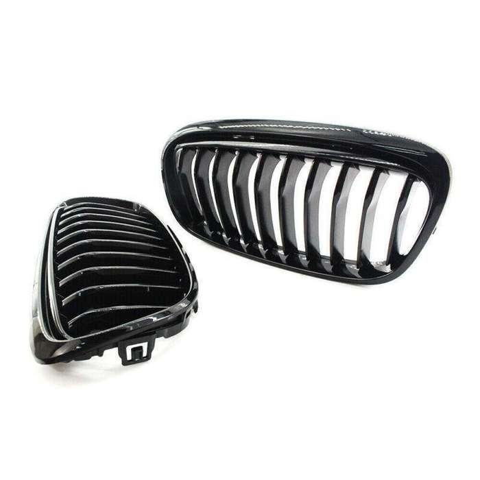 For BMW 2-Series F45 F46 Front Kidney Grille 220i 218i Gloss Black 2014-2018