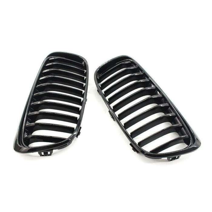 For BMW 2-Series F45 F46 Front Kidney Grille 220i 218i Gloss Black 2014-2018