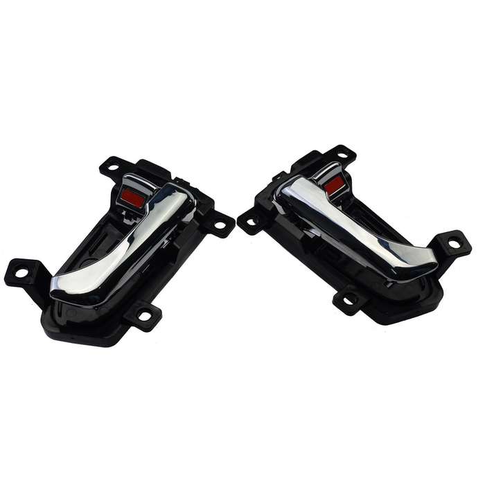 2PCS Interior Chrome Door Handles Front Left &amp; Right For Kia Sportage 2011-2016