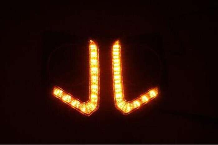 For Nissan Rogue 2014-2016 LED DRL Front Fog Lamp Turn Signal brake Light Sets