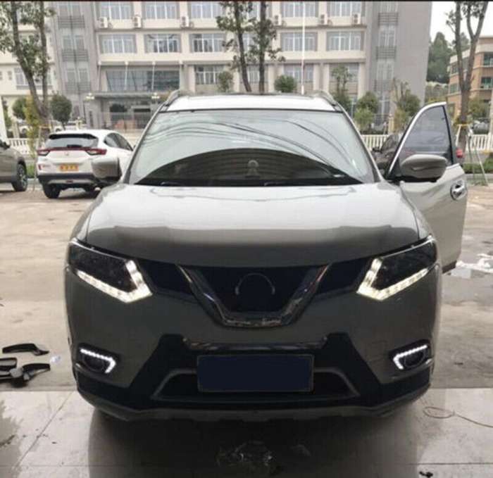 For Nissan Rogue 2014-2016 LED DRL Front Fog Lamp Turn Signal brake Light Sets