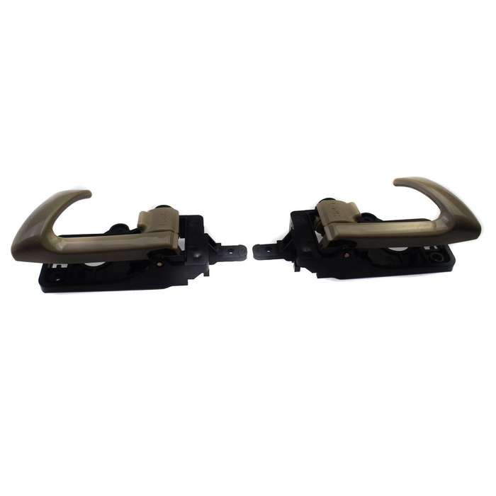 Beige Left &amp; Right Interior Door Handles 2PCS For Hyundai Santa Fe 2007-2012