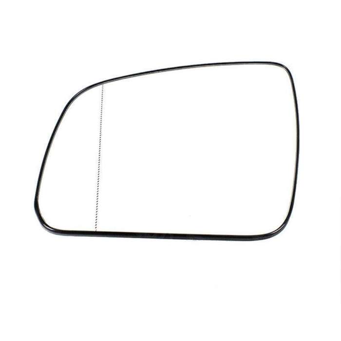 Mirror Glass Heated w/ Backing Plate For Mercedes Benz W204 2007-2011 Left Side