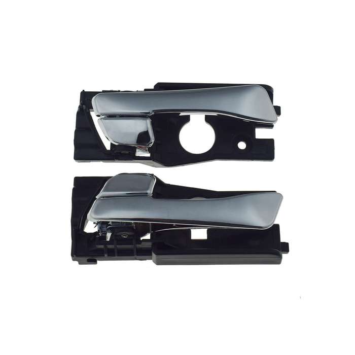 Rear Left &amp; Right Interior Door Handles Pair Chrome For Hyundai Accent 2012-2017